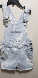 Girls Cherokee Overall Short Set